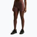 Women's shorts Nike One Biker 5" light chocolate