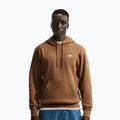 Men's sweatshirt Nike Club Pullover Hoodie ale brown/ale brown/white