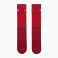Socks Nike Everyday Plus Cushioned Crew team crimson/metallic silver 2