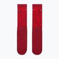 Socks Nike Everyday Plus Cushioned Crew team crimson/metallic silver 3