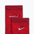 Socks Nike Everyday Plus Cushioned Crew team crimson/metallic silver 4