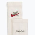 Socks Nike Everyday Plus Crew 3 pairs sail/neutral olive/team crimson 4