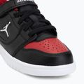 Children's shoes Jordan Court Connect Low black/gym red/white 7