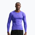 Men's training long sleeve Nike Pro Dri-Fit Tight Fitness persian violet/black