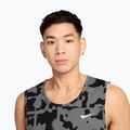 Men's training T-shirt Nike Hyverse Dri-Fit TT smoke grey/black/white 3