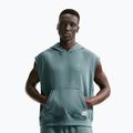 Men's training sweatshirt Nike Athletic Club Dri-Fit Sleeveless Hoodie mineral slate/mineral slate
