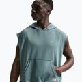 Men's training sweatshirt Nike Athletic Club Dri-Fit Sleeveless Hoodie mineral slate/mineral slate 4