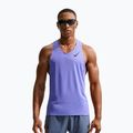 Men's running T-shirt Nike AeroSwift Dri-Fit ADV sapphire/black