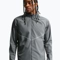Men's running jacket Nike Miler Repel UV smoke grey/smoke grey 4