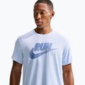 Men's running T-shirt Nike Miler Dri-Fit UV hydrogen blue/lapis 5