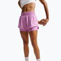 Women's running shorts Nike One Dri-FIT 2IN1 light magenta/white