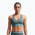 Training bra Nike Pro Sculpt Medium Support mineral slate/denim turquoise/white