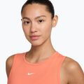 Women's training top Nike Pro Dri-Fit crimson bliss/white 3