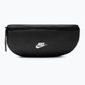 Waist bag Nike Heritage 2.0 1 l black/black/white 2