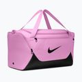 Training bag Nike Brasilia Duffel Small 40 l light magenta/black/black 2