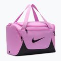 Training bag Nike Brasilia Duffel Extra Small 24 l light magenta/black/black 2