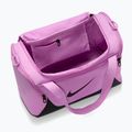Training bag Nike Brasilia Duffel Extra Small 24 l light magenta/black/black 4