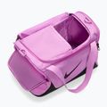 Training bag Nike Brasilia Duffel Extra Small 24 l light magenta/black/black 5