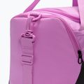 Training bag Nike Brasilia Duffel Extra Small 24 l light magenta/black/black 8