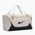Training bag Nike Brasilia Duffel Small 40 l light bone/black/black 2
