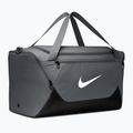 Training bag Nike Brasilia Duffel Small 40 l smoke grey/black/white 2