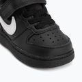 Children's shoes Nike Court Borough Low Recraft black/black/white 7