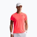 Men's tennis T-shirt Nike Court Dri-Fit Victory hot lava/black