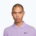 Men's tennis T-shirt Nike Court Dri-Fit Polo Solid violet mist/black 3