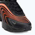 Nike Air Max Fire shoes black/picante red/smoke grey 7