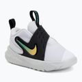 Children's shoes Nike Team Hustle D 12 white/black/clear emerald/topaz gold