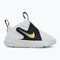 Children's shoes Nike Team Hustle D 12 white/black/clear emerald/topaz gold 2