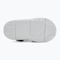 Children's shoes Nike Team Hustle D 12 white/black/clear emerald/topaz gold 4