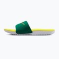 Children's flip-flops Nike Coffee malachite/sonic yellow/metallic gold 2