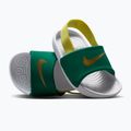 Children's slides Nike Kawa malachite/sonic yellow 3
