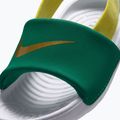 Children's slides Nike Kawa malachite/sonic yellow 7