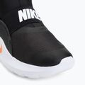 Children's shoes Nike Flex Runner 4 black/white/turf orange 7