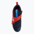 Children's shoes Nike Team Hustle D 12 tm navy/university red/photo blue/sail 5