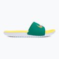 Slides Nike Coffee malachite/sonic yellow/metallic gold 2