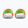 Children's slides Nike Kawa total orange/green strike 4