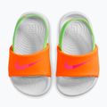 Children's slides Nike Kawa total orange/green strike 5