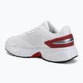 Nike Jordan Trunner Flow shoes white/gym red/metallic silver/black 3