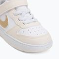 Children's shoes Nike Court Borough Low white/chalk/white/shimmer 7
