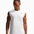 Men's training shirt Nike Dri-FIT Sleeveless Training Top white/black 4