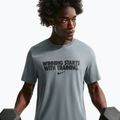 Men's training shirt Nike Dri-Fit Winning smoke grey/black/black 3