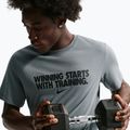 Men's training shirt Nike Dri-Fit Winning smoke grey/black/black 5