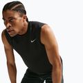 Men's training shirt Nike Dri-FIT Sleeveless Training Top black/matte silver 5