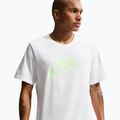 Men's running T-shirt Nike Dri-Fit Running white/barely volt 4