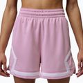 Women's basketball shorts Nike Jordan Sport Diamond 4" iced carmine/iced carmine/white/white