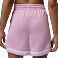 Women's basketball shorts Nike Jordan Sport Diamond 4" iced carmine/iced carmine/white/white 3