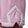 Women's basketball shorts  Jordan Sport Diamond 4" iced carmine/iced carmine/white/white 7